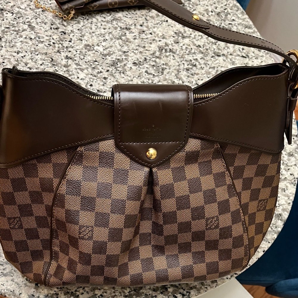 Louis Vuitton Damier Ebene Sistina MM - Picture 6 of 8